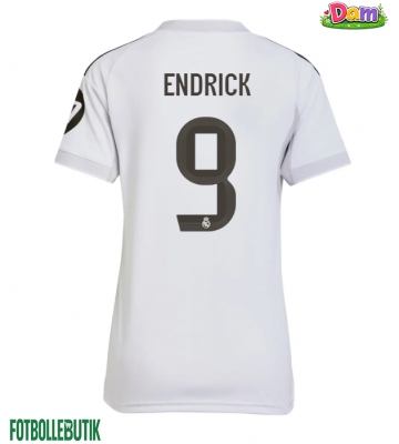Real Madrid Endrick #9 Hemmatröja Kvinnor 2025-26 Kortärmad